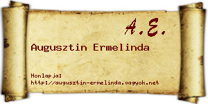 Augusztin Ermelinda névjegykártya